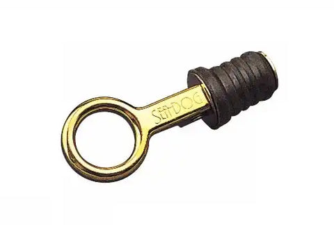 SEA DOG 520070-1 BRASS SNAP HANDLE DRAIN PLUG -