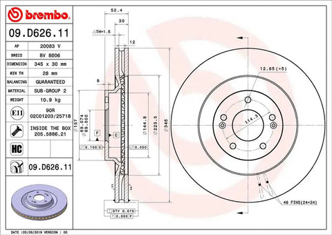 DISC BRAKE ROTOR