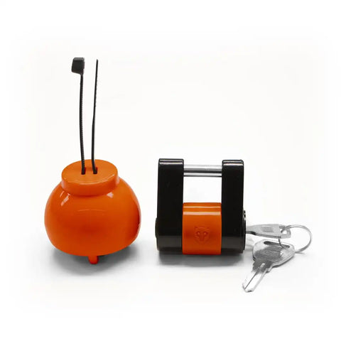 ANTI-THEFT TRAILER COUPLER BALL AND