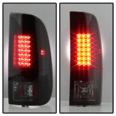 Spyder Automotive 5083296 Tail Light Assembly LED Smoke Lens Black Housing Uses O