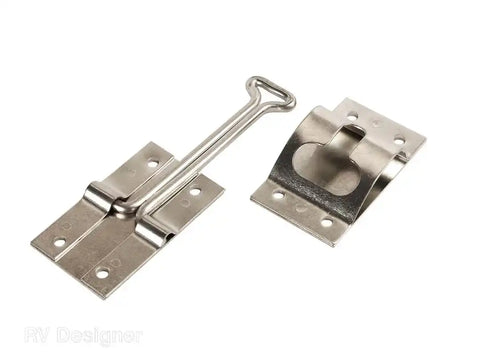 4' ENTRY DOOR HOLDER ZINC