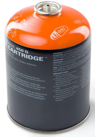 G.S.I.SPORTS 56024 ISOBUTANE 450 G FUEL CARTRIDGE