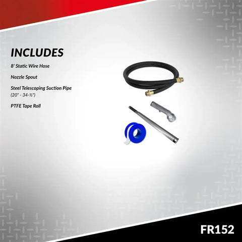 FILL RITE FR152 PIST HD PUMP NOZ. SPT