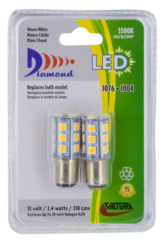 2 PACK 1076 LED BULB SOFT