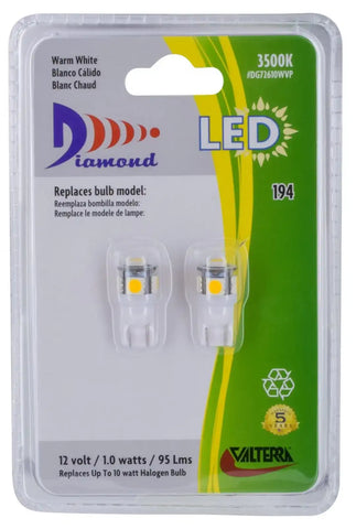 2 PACK 194 LED SOFT BRIGHT