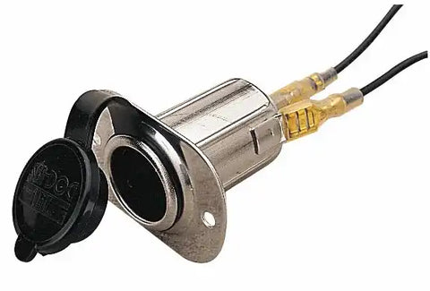 SEA DOG 426053-1 STAINLESS POWER SOCKET - 12V
