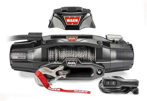 WARN Zeon 110010 XD 10-S 12V Winch – 10,000 lbs, 100 Ft Rope