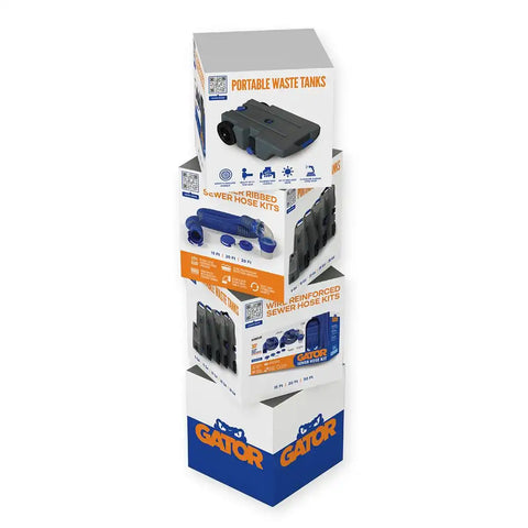 DURAFLEX GATORCUBES DISPLAY GATOR CUBES