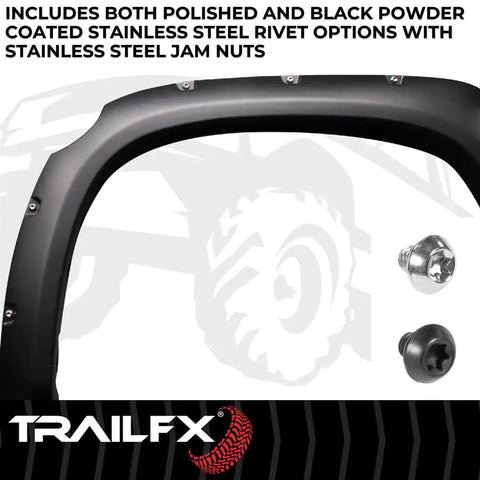 TRAILFX TFT3002S POCKET STYLE FLARE SMOOTH SET OF 4