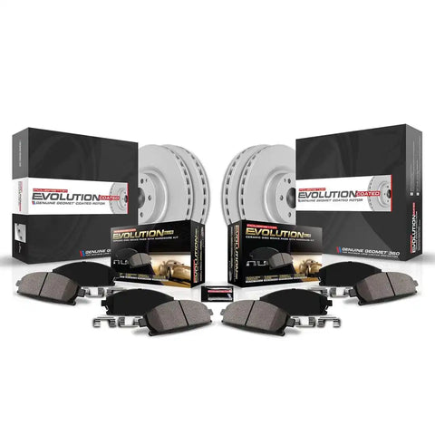 POWERSTOP CRK5443 Z23 COATED BRAKE KIT