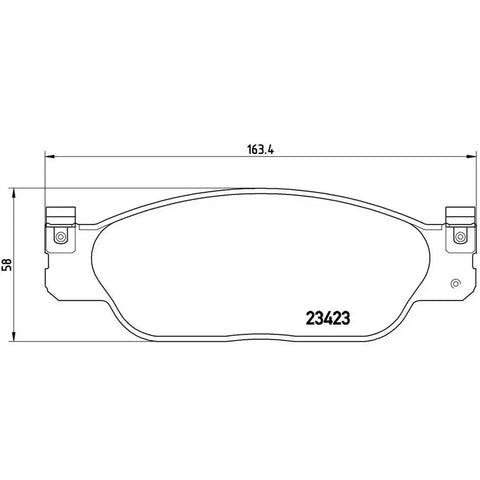 DISC BRAKE PAD SET