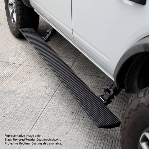 Go Rhino 20442564T Running Board E-Board E1 Protective Bedliner Coating Black Alu