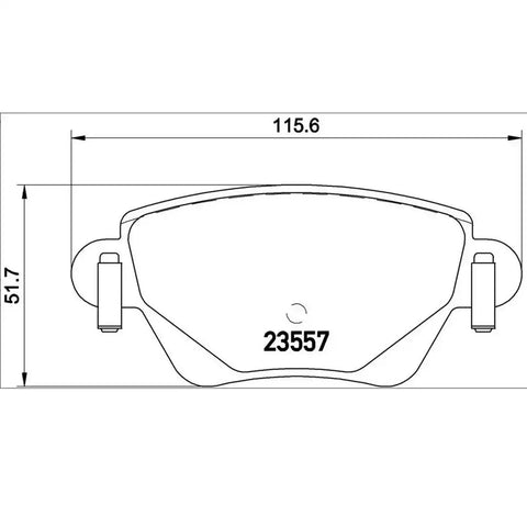 DISC BRAKE PAD SET