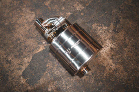 VALVETRONIC UVM.89MM VALVED MUFFLER KIT 3.5IN SINGLE