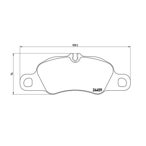 DISC BRAKE PAD SET