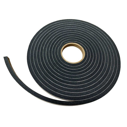 FRAMELESS WINDOW FOAM SEAL 25'-BLAC