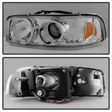 Spyder Automotive 5009364 Headlight Assembly Signature Series Projector Beam With L