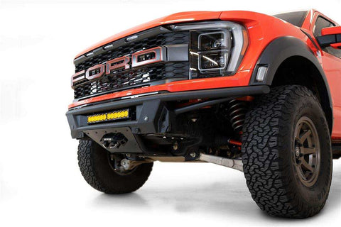 Addictive Desert Designs AC2101401NA - Ford Raptor 2022 Up Pro Bolt-On Winch Kit in Hammer Black