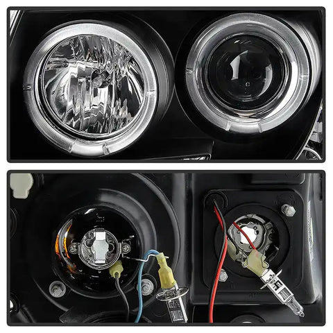 Spyder Automotive 5011916 Headlight Assembly Signature Series Projector Beam With L
