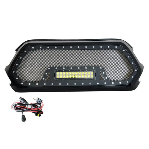 BLK EVOMESH PCKGD GRILL W/ LED