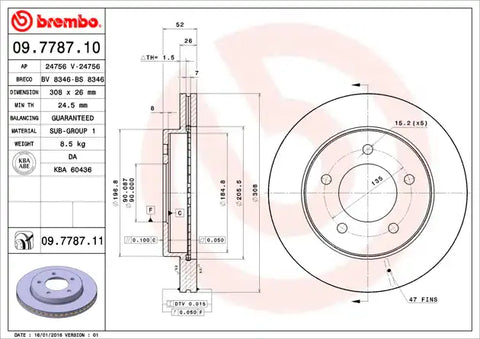 DISC BRAKE ROTOR