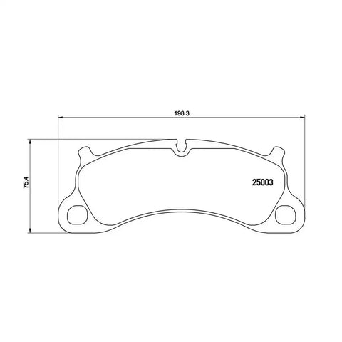 DISC BRAKE PAD SET