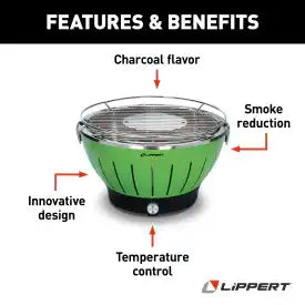 ODYSSEY  PORTABLE GRILL - GREEN