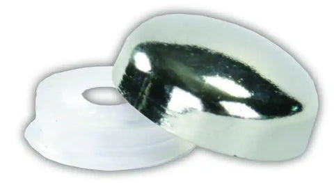 JR PRODUCTS 20405 SCREW COVERS CHROME