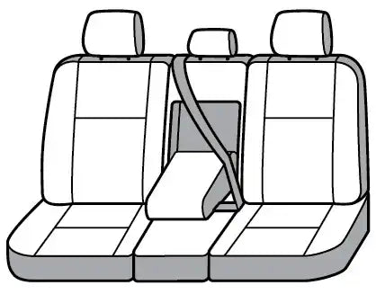 COVERCRAFT SS8540PCGY POLYCOTTON SEATSAVER CUSTOM SECOND
