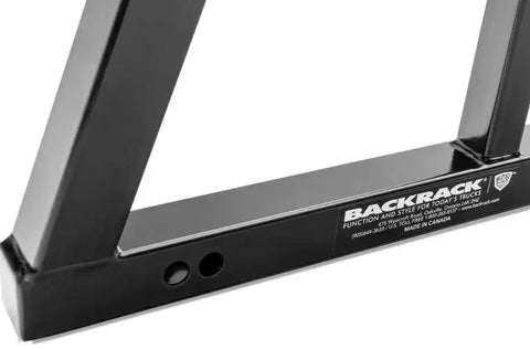 BackRack SRX900 Headache Rack SRX Rack Horizontal Bar Powder Coated Black Short Height 22 inch