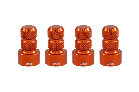 TRUE SPIKE WVC002OG ORANGE; BILLET ALUMINUM; SET OF 4 C