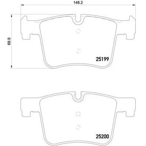 DISC BRAKE PAD SET