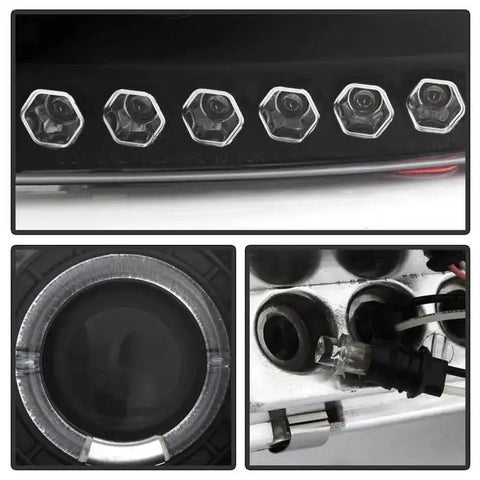 Spyder Automotive 5010261 Headlight Assembly Signature Series Projector Beam With L