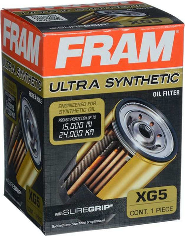 FRAM XG5 EXTENDED GUARD OIL FILTER CASE 6