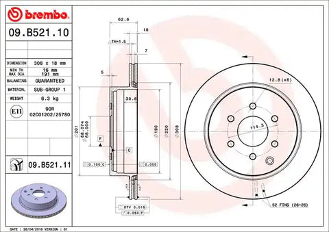 DISC BRAKE ROTOR