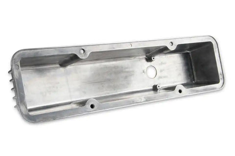 MR GASKET 6855G CAST ALUM V/C POLISHED FINNED SBC 2