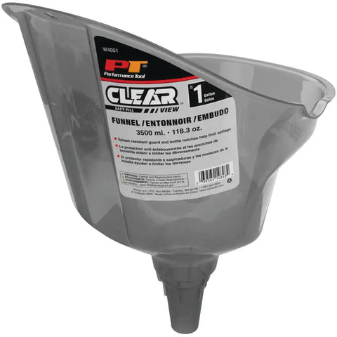 CLEAR VIEW EASY-FILL FUNNEL 1 GALLO