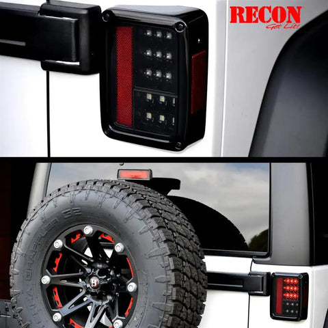 RECON ACCESS 264127BK LED 3RD BRAKE - JEEP JK WRANGLER 07