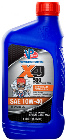 X4-500 10W40 SEMI-SYNTHETIC