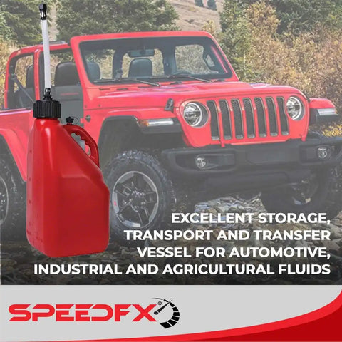 SPEEDFX RED UTILITY 5 GAL JUG