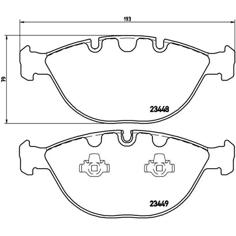 DISC BRAKE PAD SET
