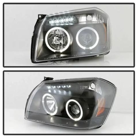 Spyder Automotive 5009876 Headlight Assembly Signature Series Projector Beam With L