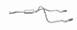 Gibson Performance Exhaust 5541 Cat-Back Dual Split System Aluminized