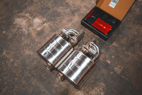VALVETRONIC UVM.76MM.DUALOUT.X2 VALVED MUFFLER KIT 3 IN DUAL