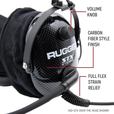 RUGGED RADIO H22-STX ULTIMATE HEADSETS