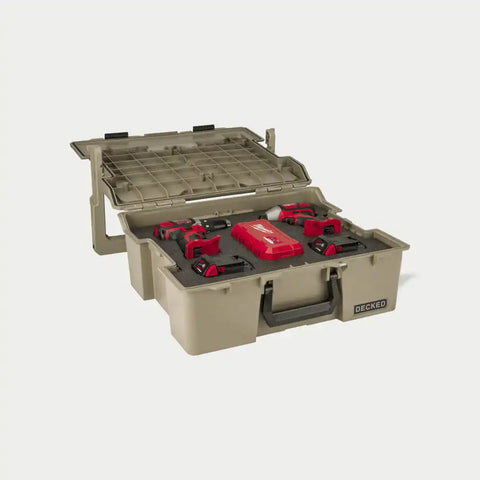 Decked A0021-HRFM-BLK Tool Box Mat For Use With Decked Halfrack 32 D-Co Case Custom