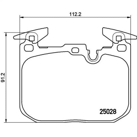 DISC BRAKE PAD SET