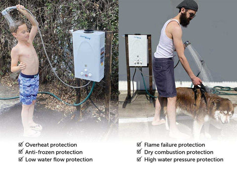FLAME KING YSNBM264 OUTDOOR HOT WATER SHOWER