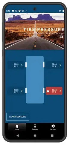 TIRE LINC  TIRE PRESSURE AND TEMPER