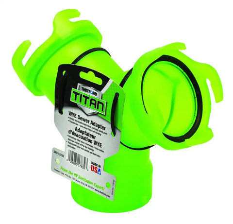 TITAN WYE SEWER ADAPTER